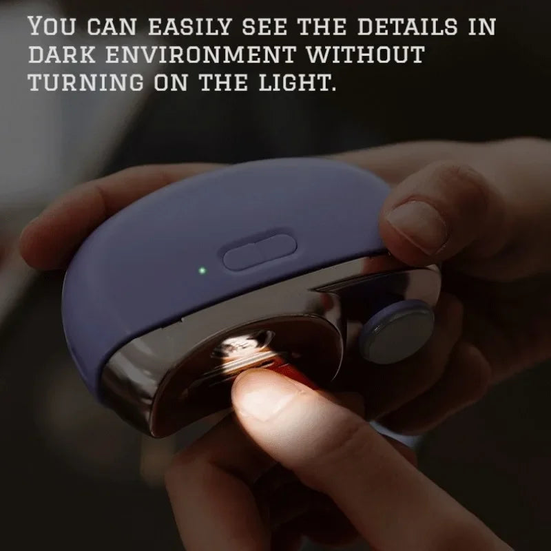 Electric Automatic Nail Clipper & Trimmer