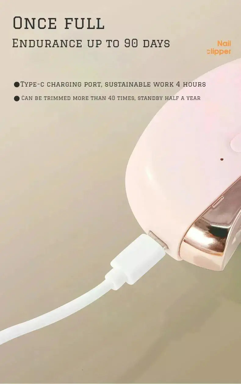 Electric Automatic Nail Clipper & Trimmer