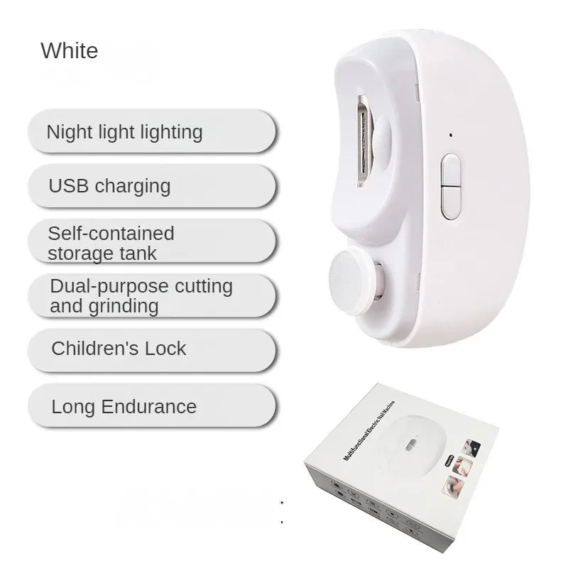 Electric Automatic Nail Clipper & Trimmer