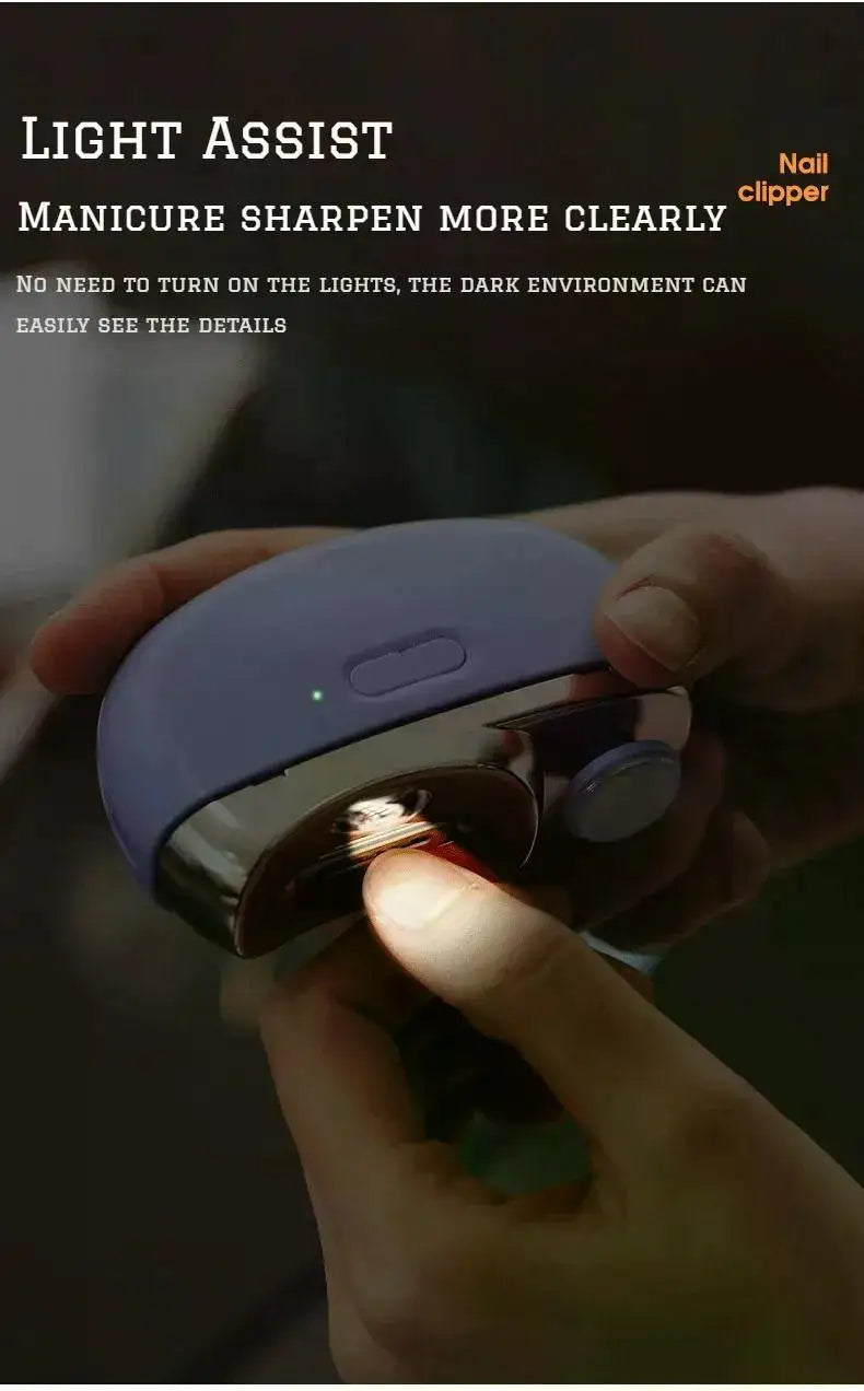 Electric Automatic Nail Clipper & Trimmer