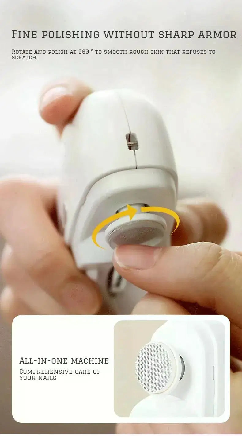 Electric Automatic Nail Clipper & Trimmer