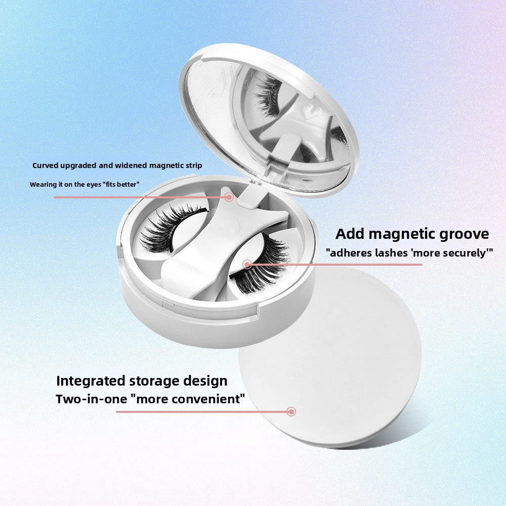 Magnetic False Eyelashes Natural Look
