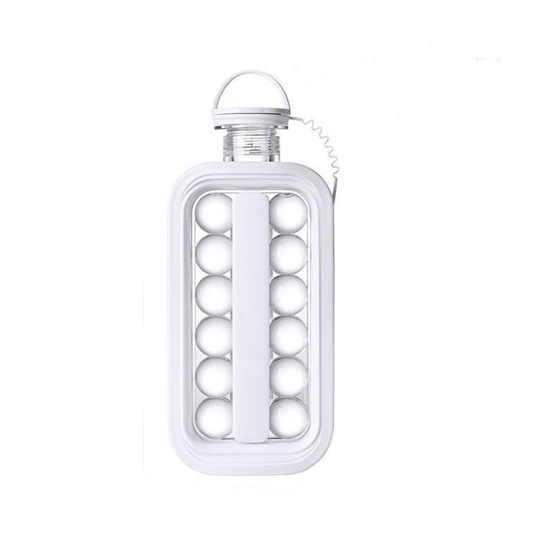 Portable Silicone Ice Hockey Mold with Water Pot