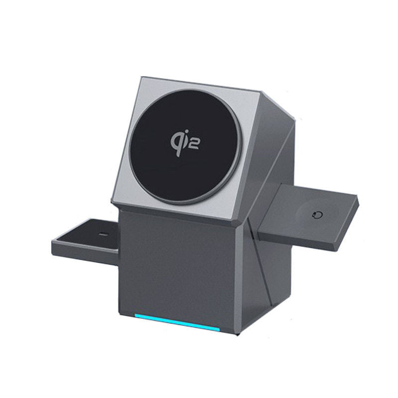 Rotating 3-in-1 Wireless Charger